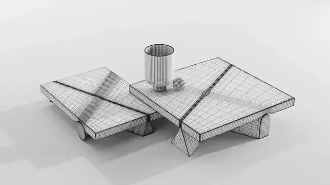 GEO low tables inspired by Christophe delcourt