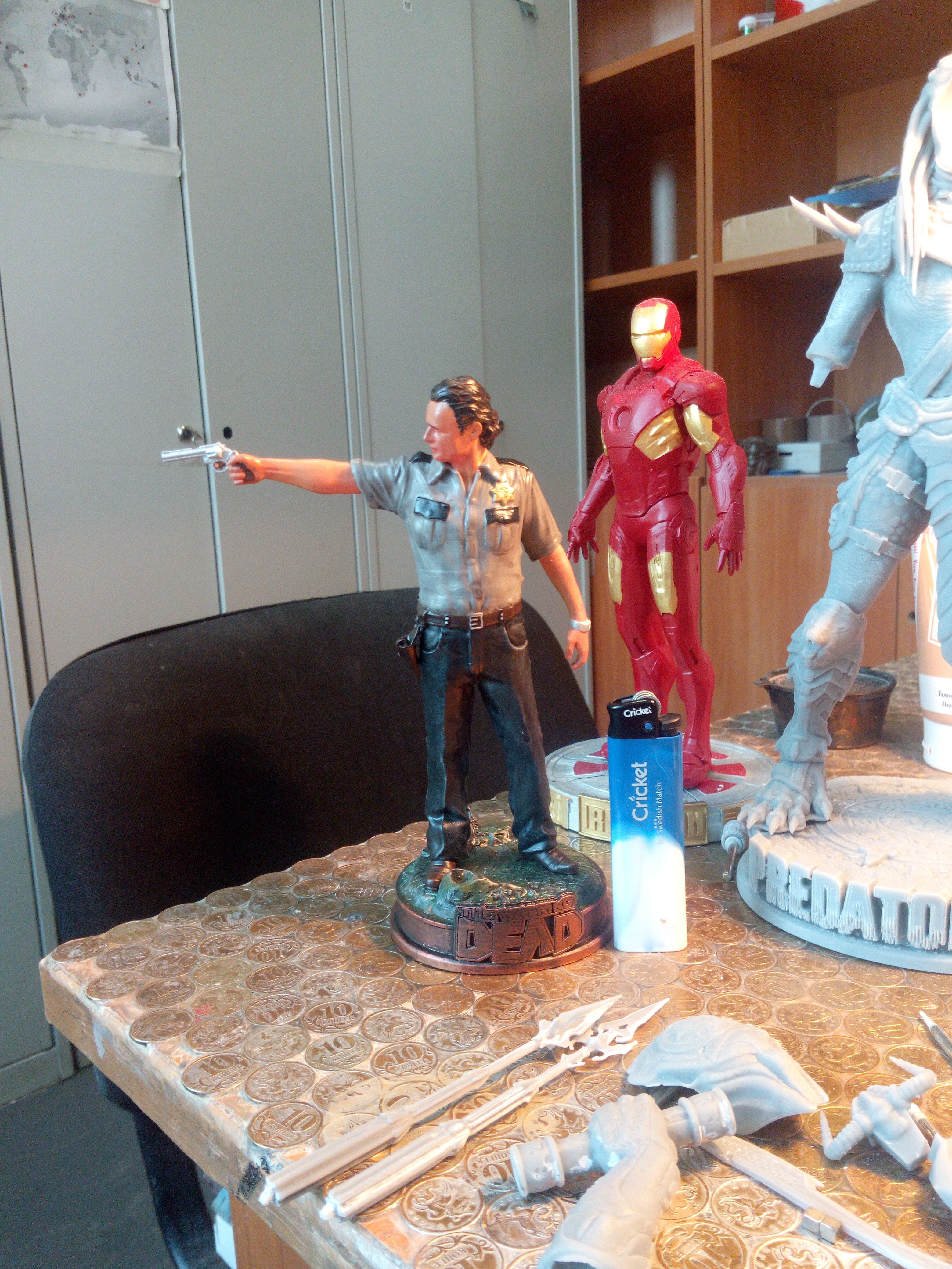 Rick Grimes the walking dead 3D print model_30