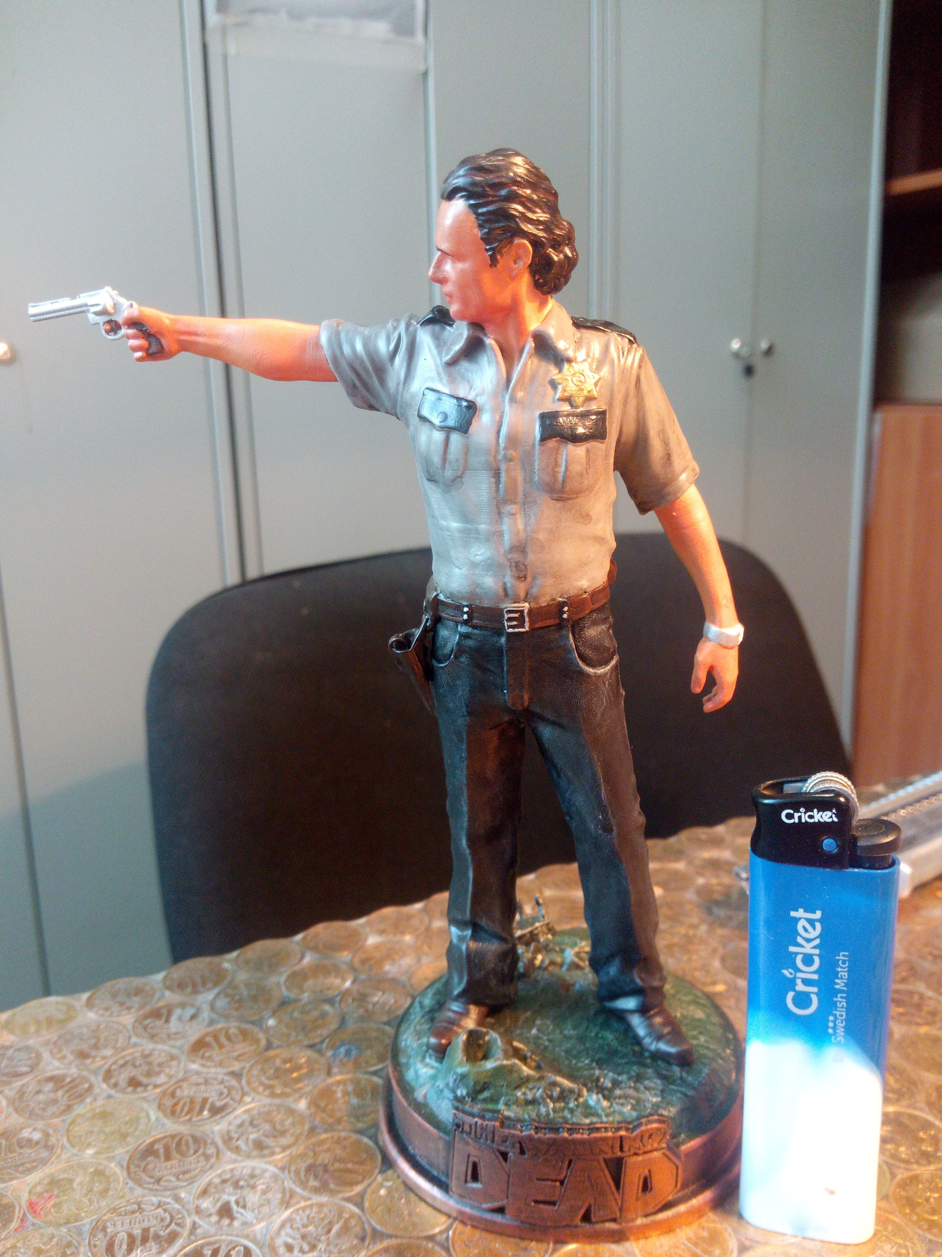 Rick Grimes the walking dead 3D print model_31