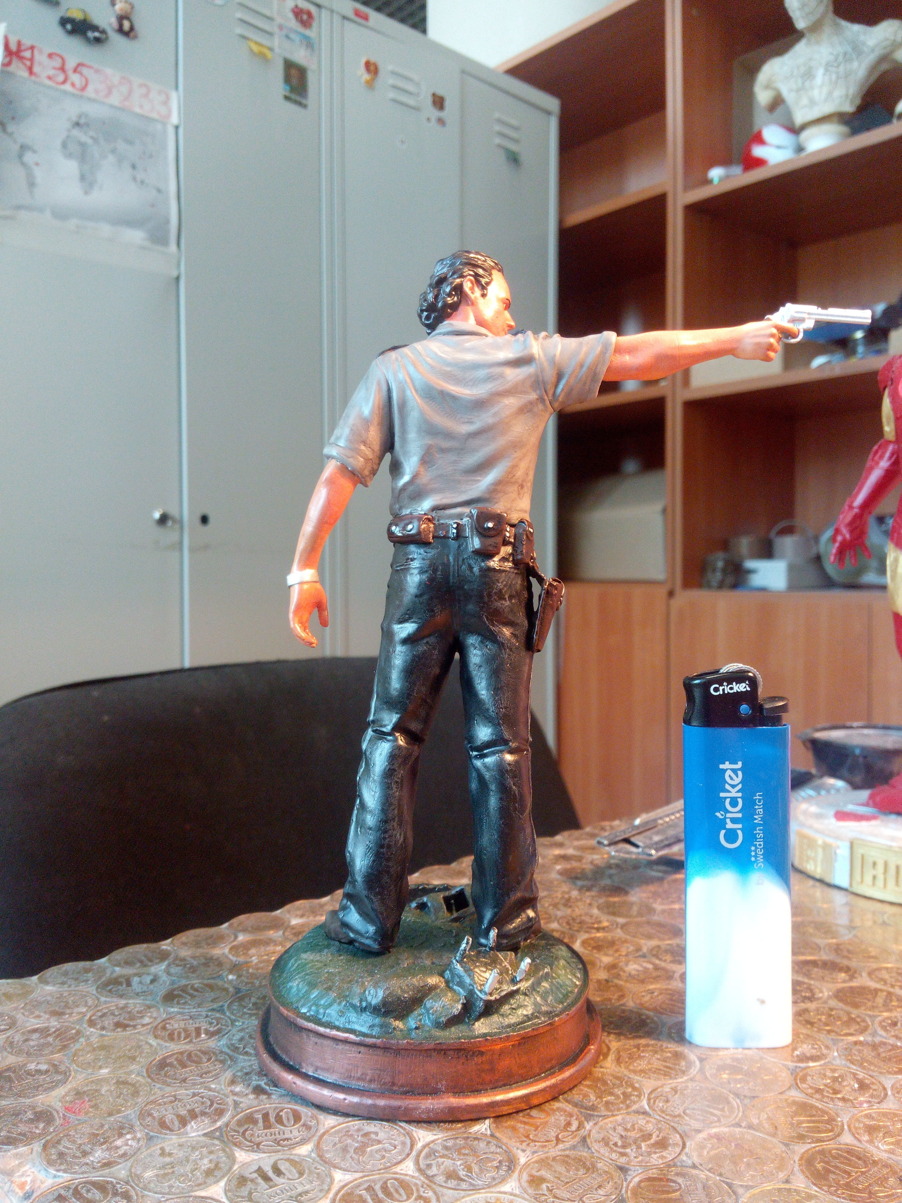 Rick Grimes the walking dead 3D print model_33