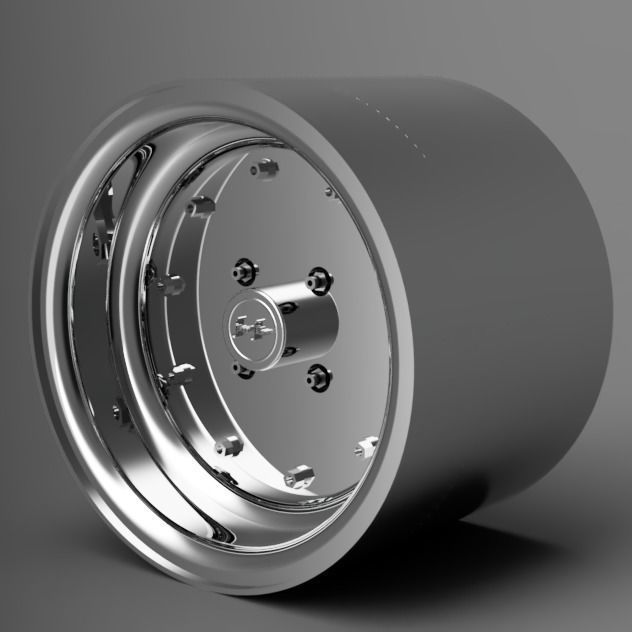 1 24 Scale 14 Inch SSR MK1 With Stretch Tires 3D print model_1