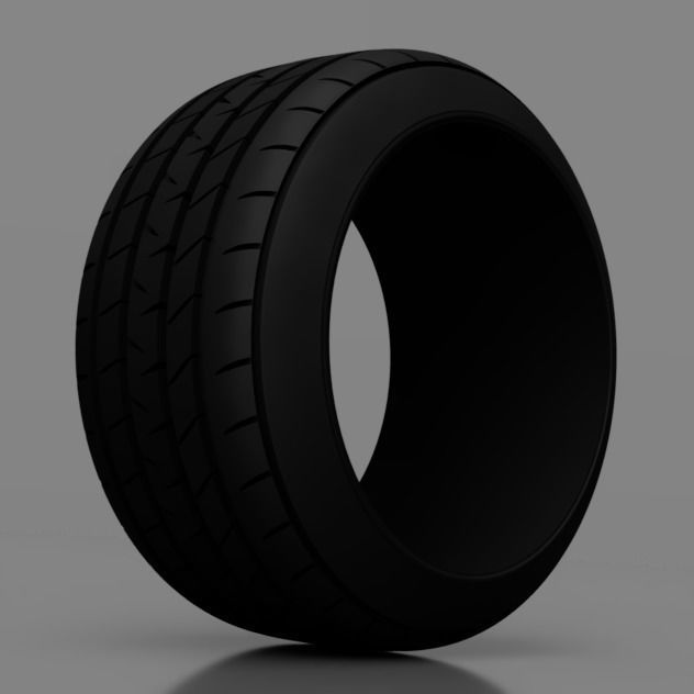 1 24 Scale 14 Inch SSR MK1 With Stretch Tires 3D print model_6