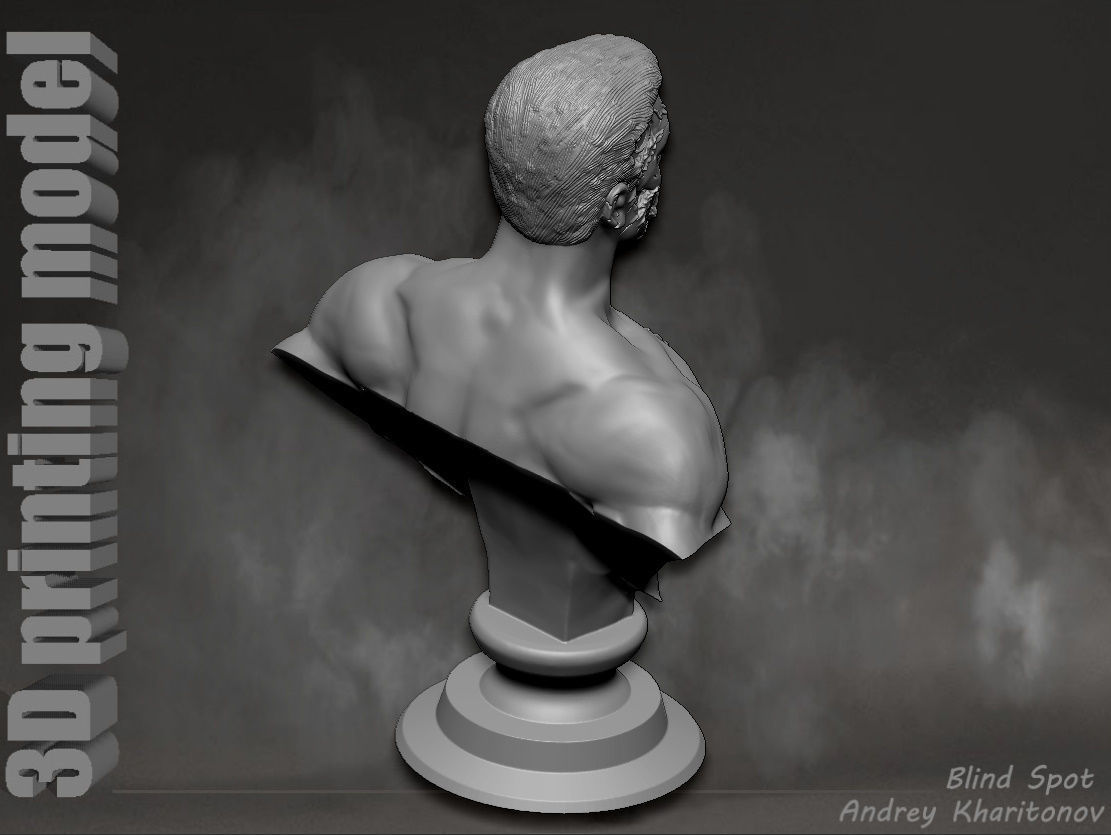 Terminator t-800 3D print model_20