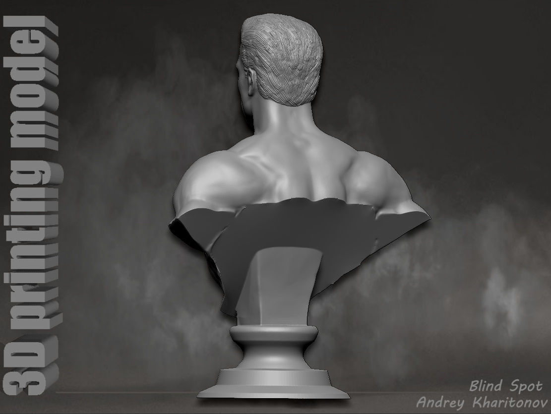 Terminator t-800 3D print model_7