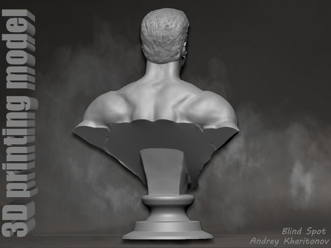 Terminator t-800 3D print model_9