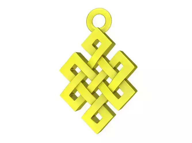 A7771 Simple Pattern Caro Women Pendant