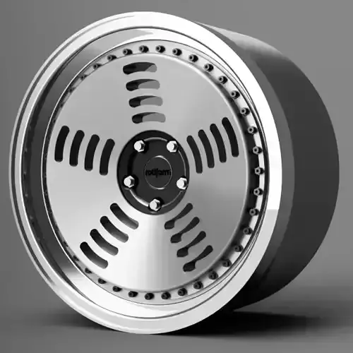 1 24 Scale 18 Inch Rotiform BM 1 3P With Neova Tires  3D print model