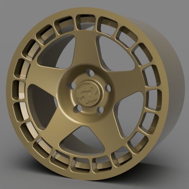 1 24 Scale 18 Inch Fifteen52 Turbomac With Neova Tires 3D print model_2