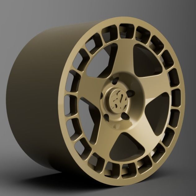 1 24 Scale 18 Inch Fifteen52 Turbomac With Neova Tires 3D print model_3