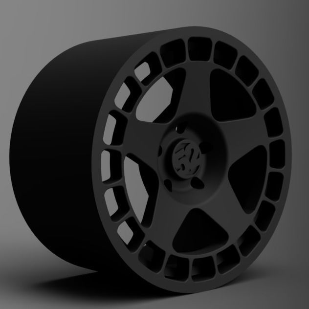 1 24 Scale 18 Inch Fifteen52 Turbomac With Neova Tires 3D print model_1