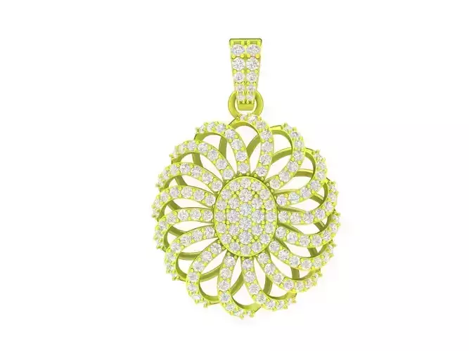A7772 Luxury Diamond Women Pendant