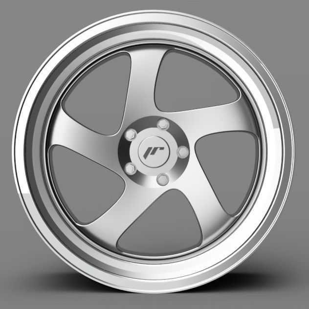 1 24 Scale 18 Inch Japan Racing JR15 with Neova Tires 3D print model_1