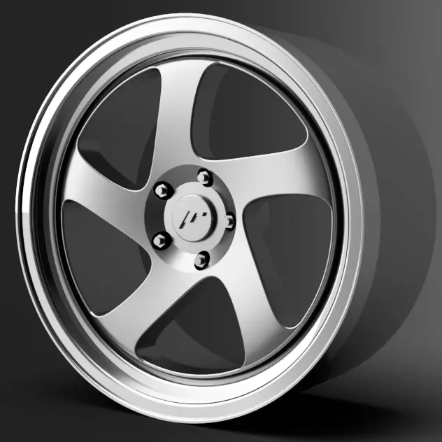 1 24 Scale 18 Inch Japan Racing JR15 with Neova Tires 3D print model_0