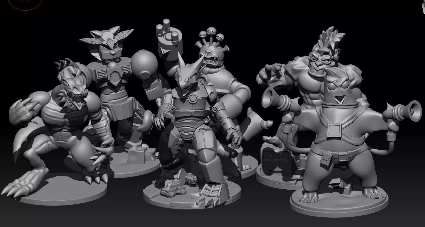 King of Monsters Tokyo Pack 3D print model_0