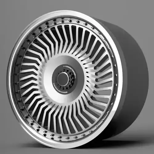 1 24 Scale 20 Inch Revolve Wheels Fifty RVLE66  3D print model