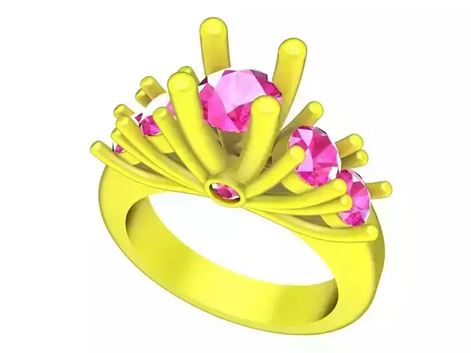 A7785 Kute Diamond Women Ring