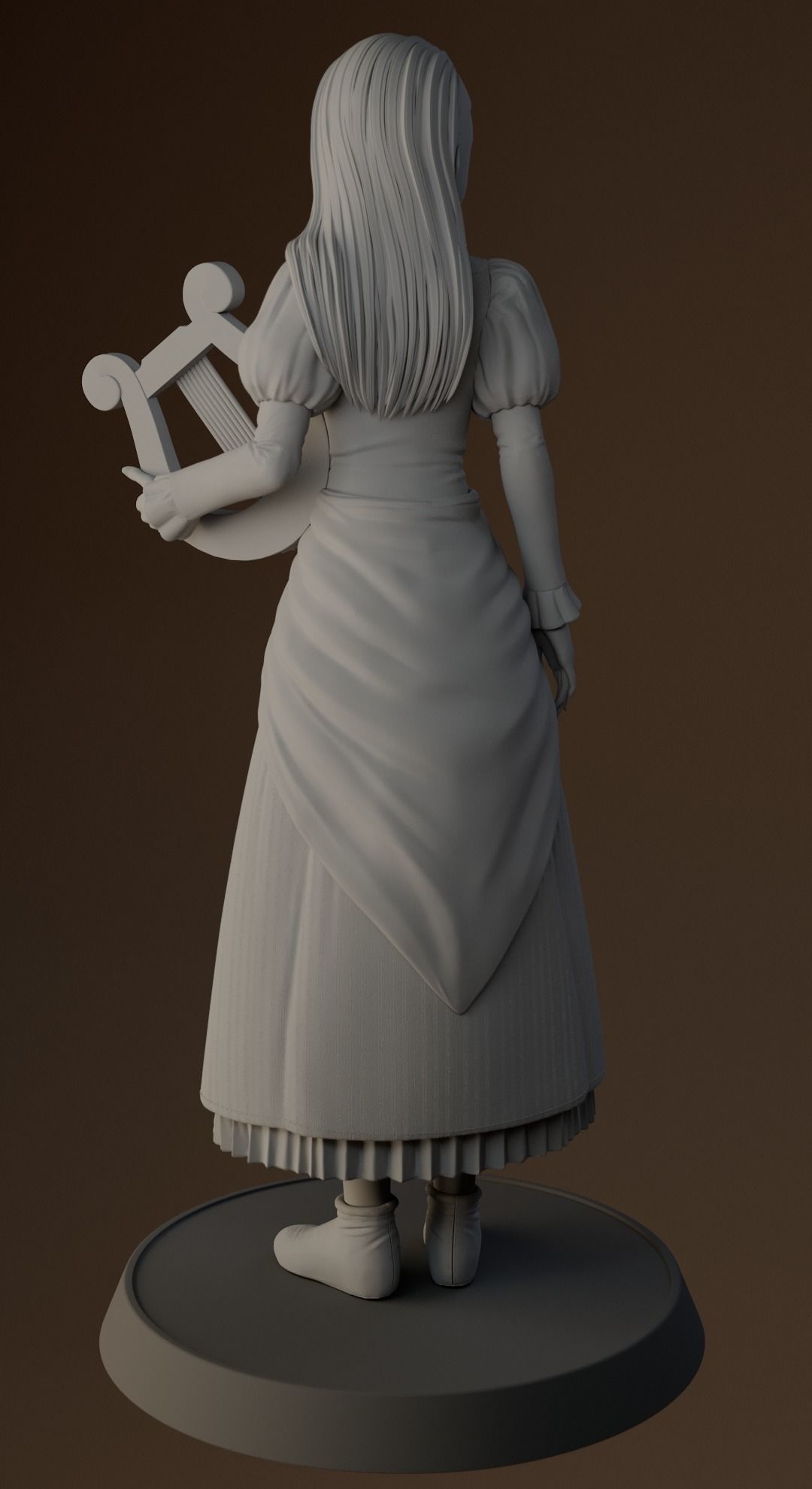 Serena from DRAGON QUEST XI - Ready for 3D printing 3D print model_3
