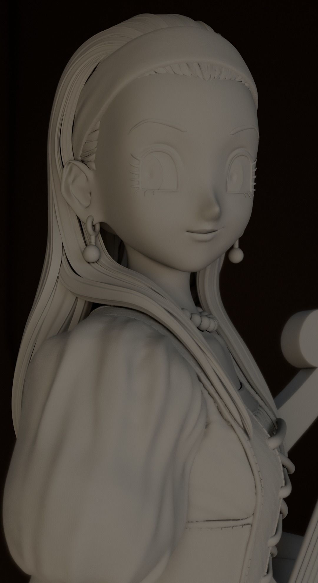 Serena from DRAGON QUEST XI - Ready for 3D printing 3D print model_5