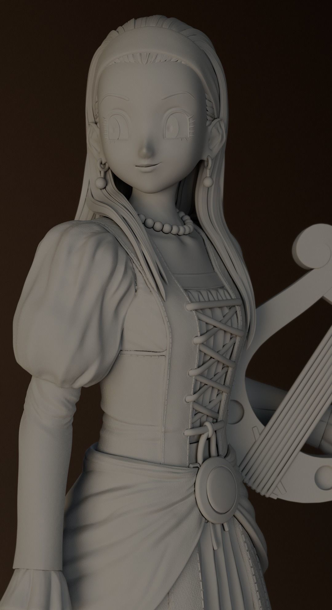 Serena from DRAGON QUEST XI - Ready for 3D printing 3D print model_4