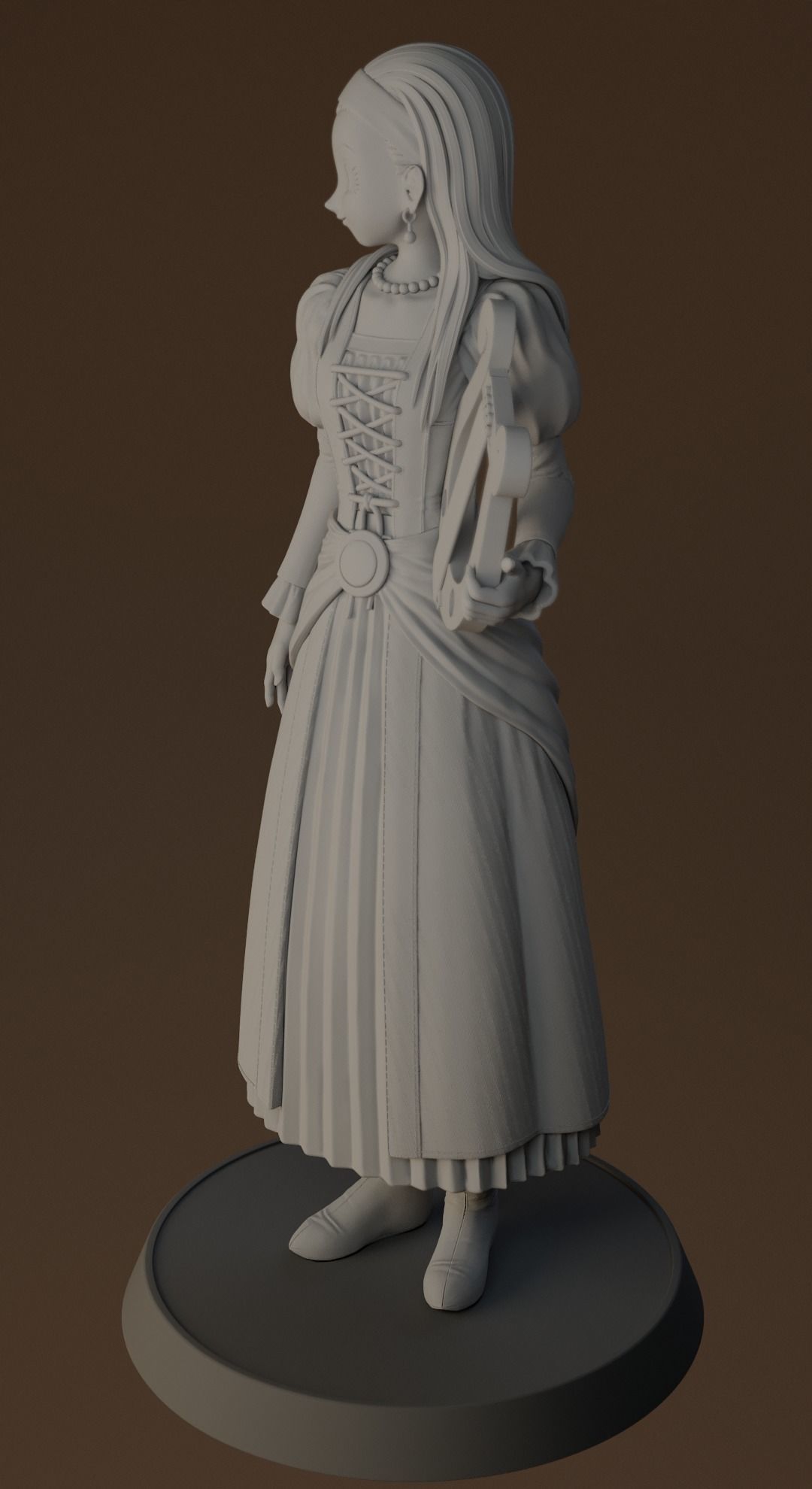Serena from DRAGON QUEST XI - Ready for 3D printing 3D print model_2