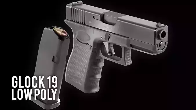 VR Ready G19 Low Poly
