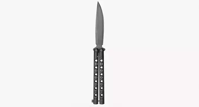 Balisong Butterfly Knife Black