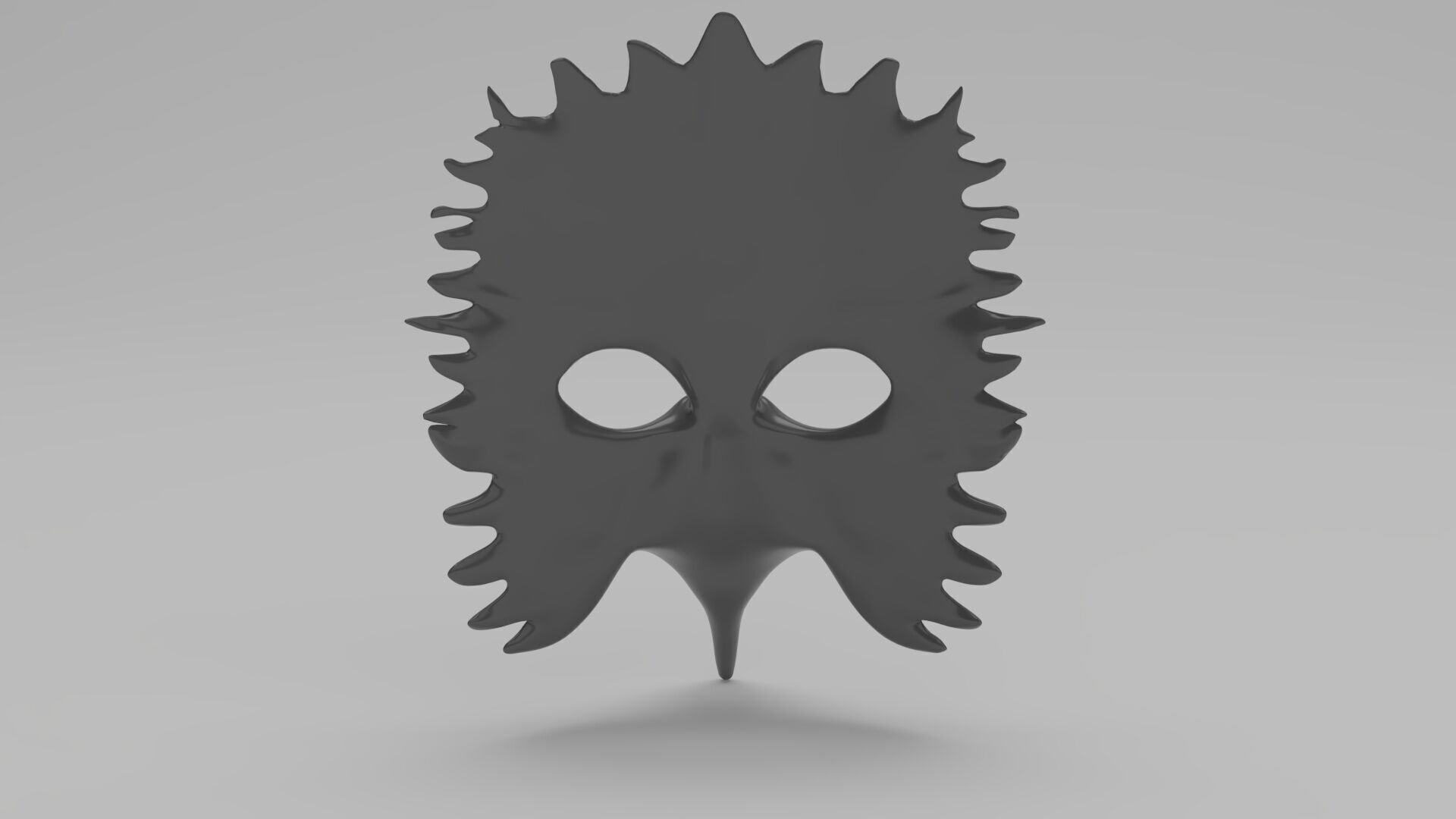 Black Raven Mask 3D print model_2