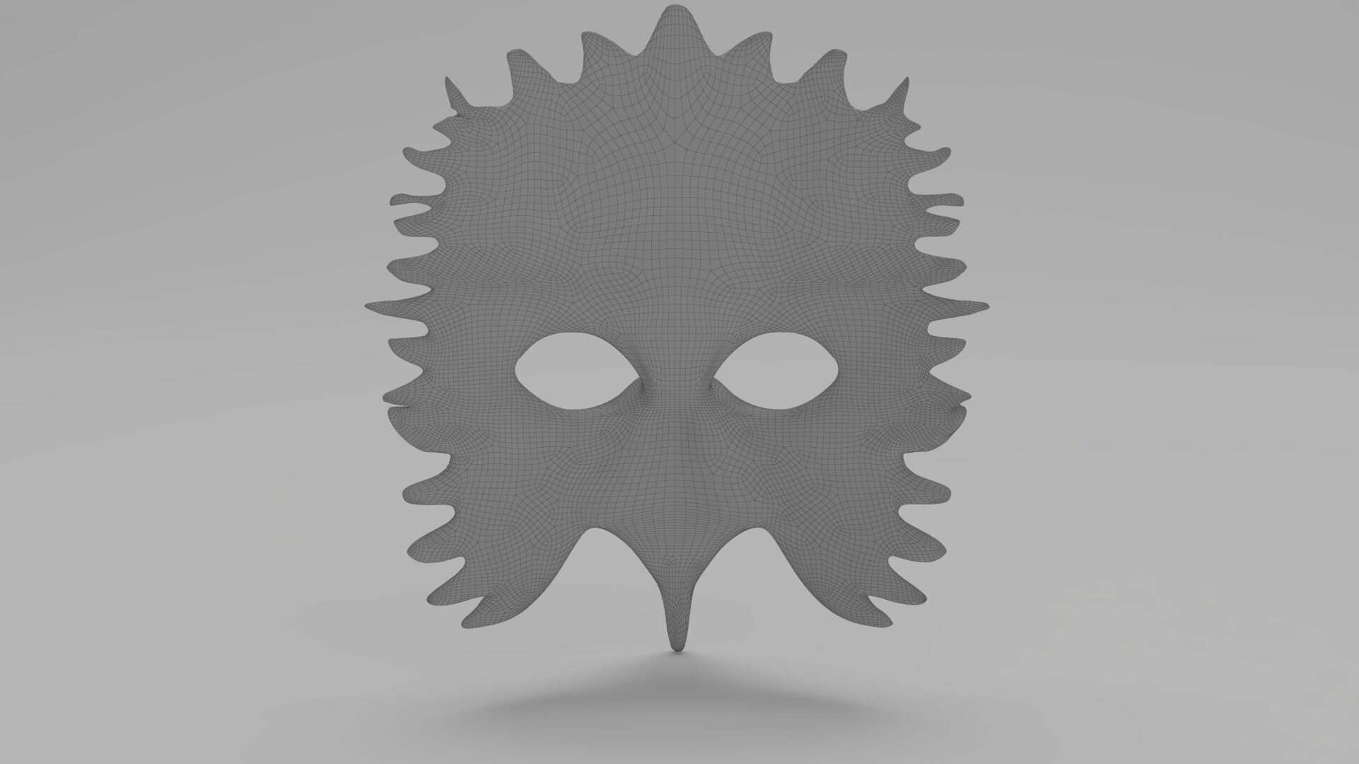 Black Raven Mask 3D print model_4