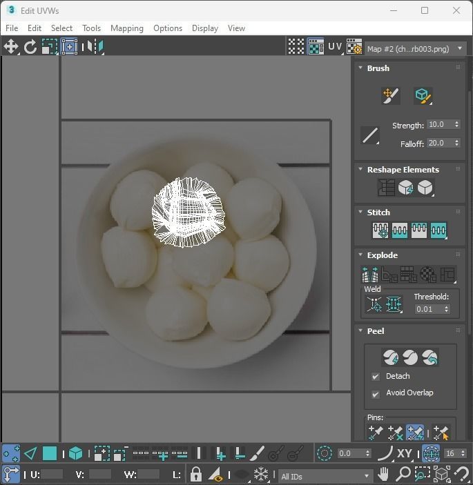 Mini Mozzarella Cheese 3D model_31