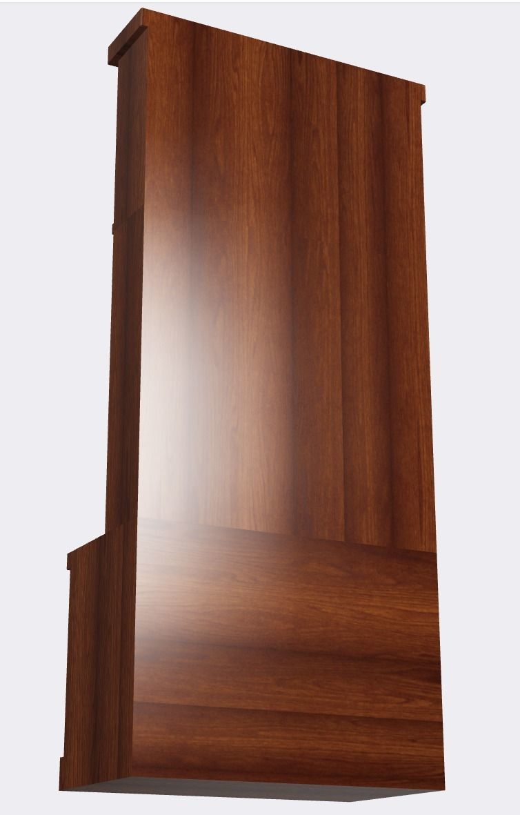 Dollhouse Bookshelf 1-12 scale 3D print model_1