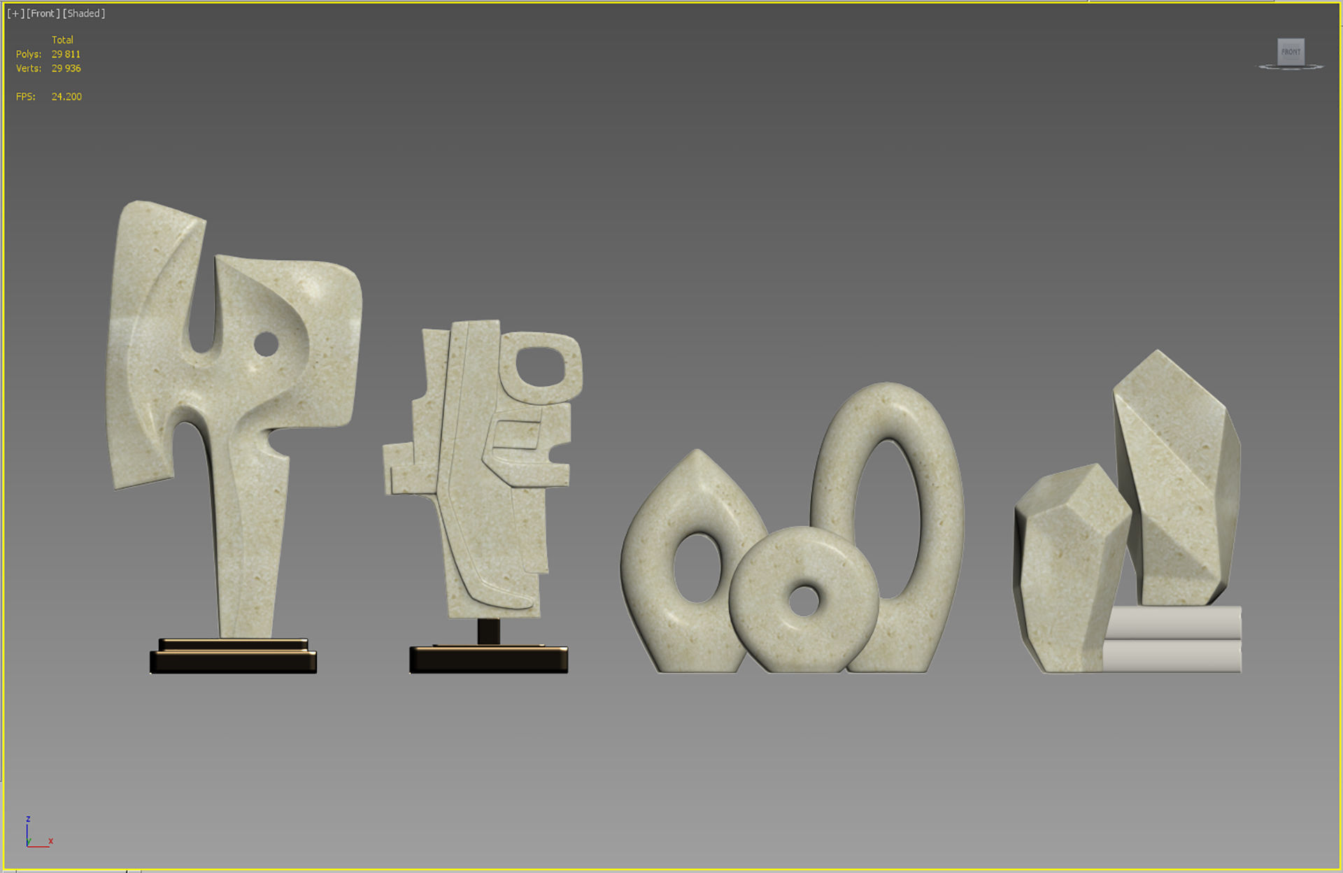 Sculptures 58 3D model_5