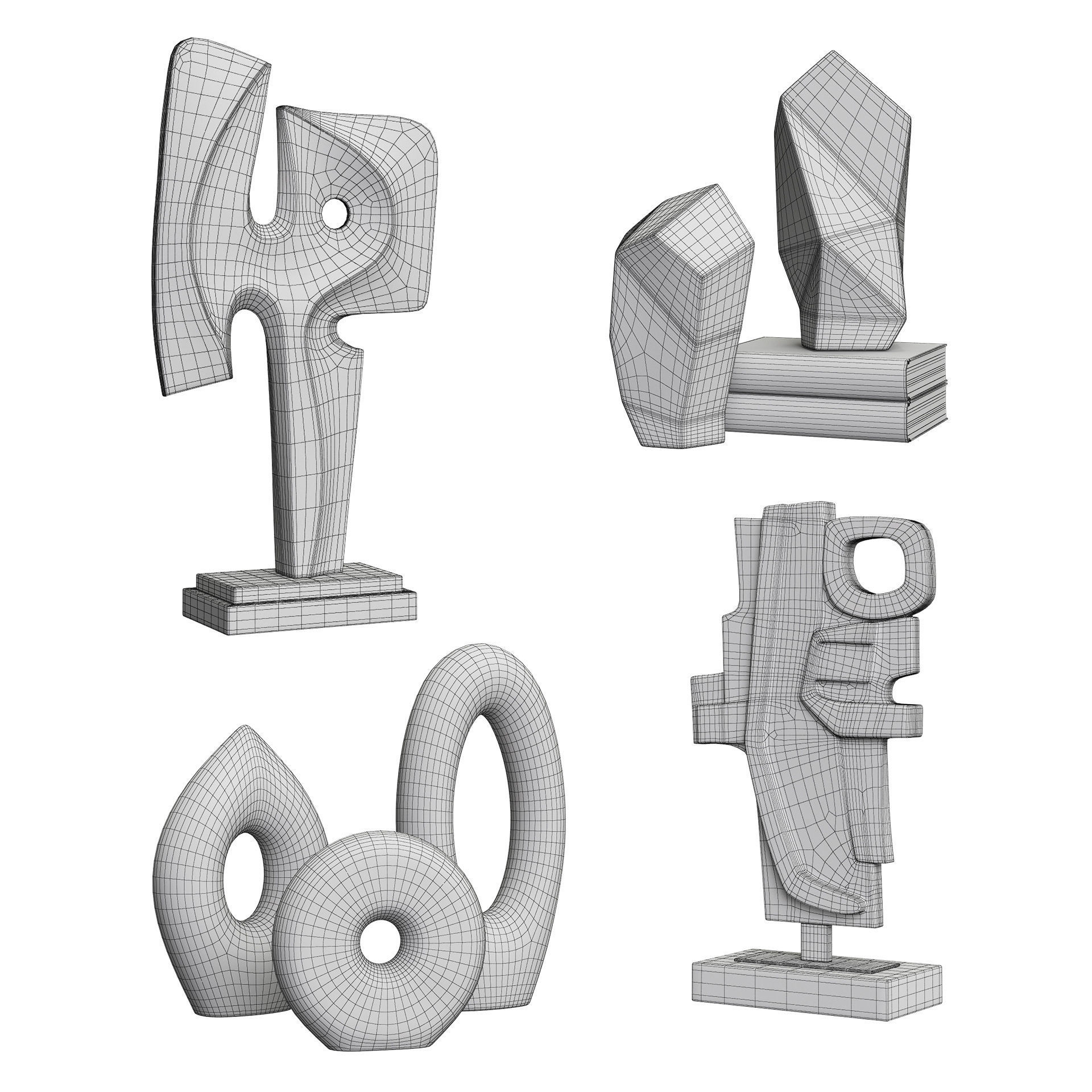 Sculptures 58 3D model_6