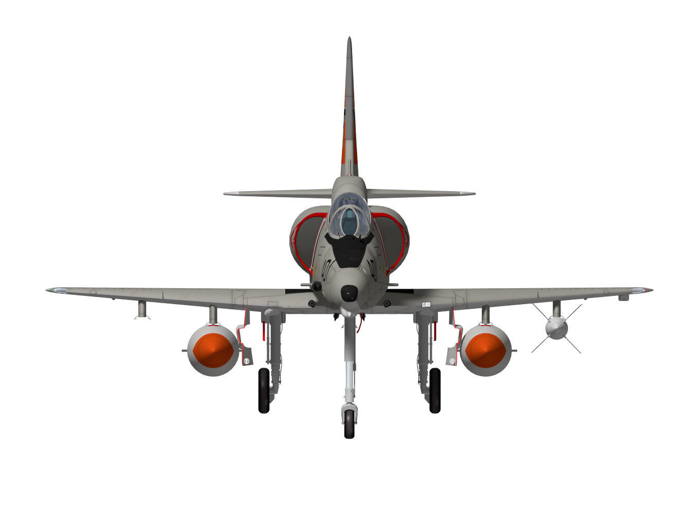 Douglas A-4F Skyhawk 3D model_11