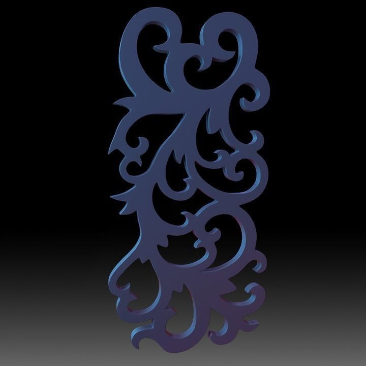 Ornaments Motif Base Mesh Vol 2 3D model_20