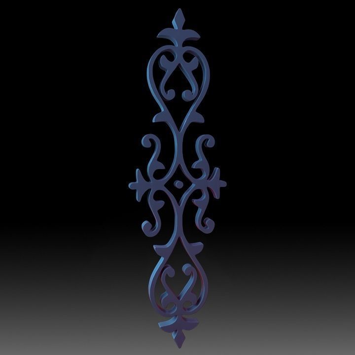 Ornaments Motif Base Mesh Vol 2 3D model_15