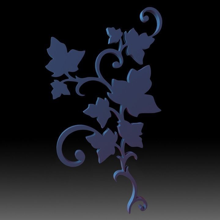 Ornaments Motif Base Mesh Vol 2 3D model_7