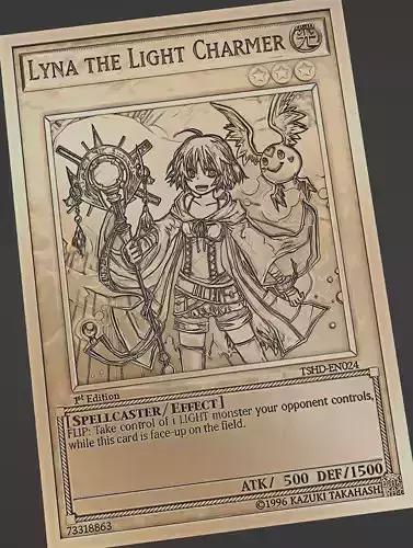 LYNA THE LIGHT CHARMER - YUGIOH