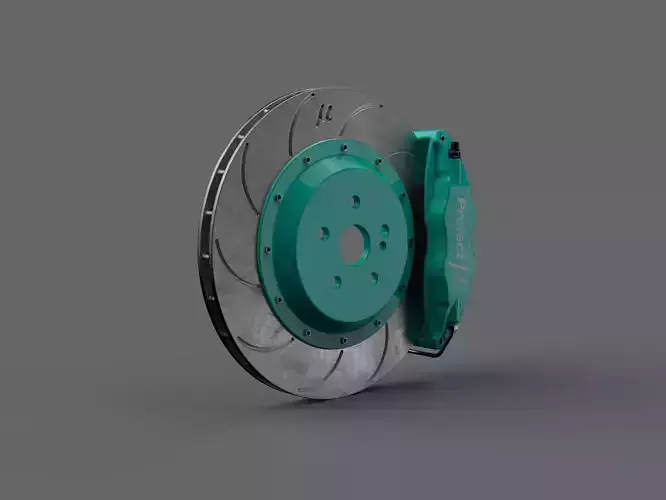 Projectmu brake kit lowpoly
