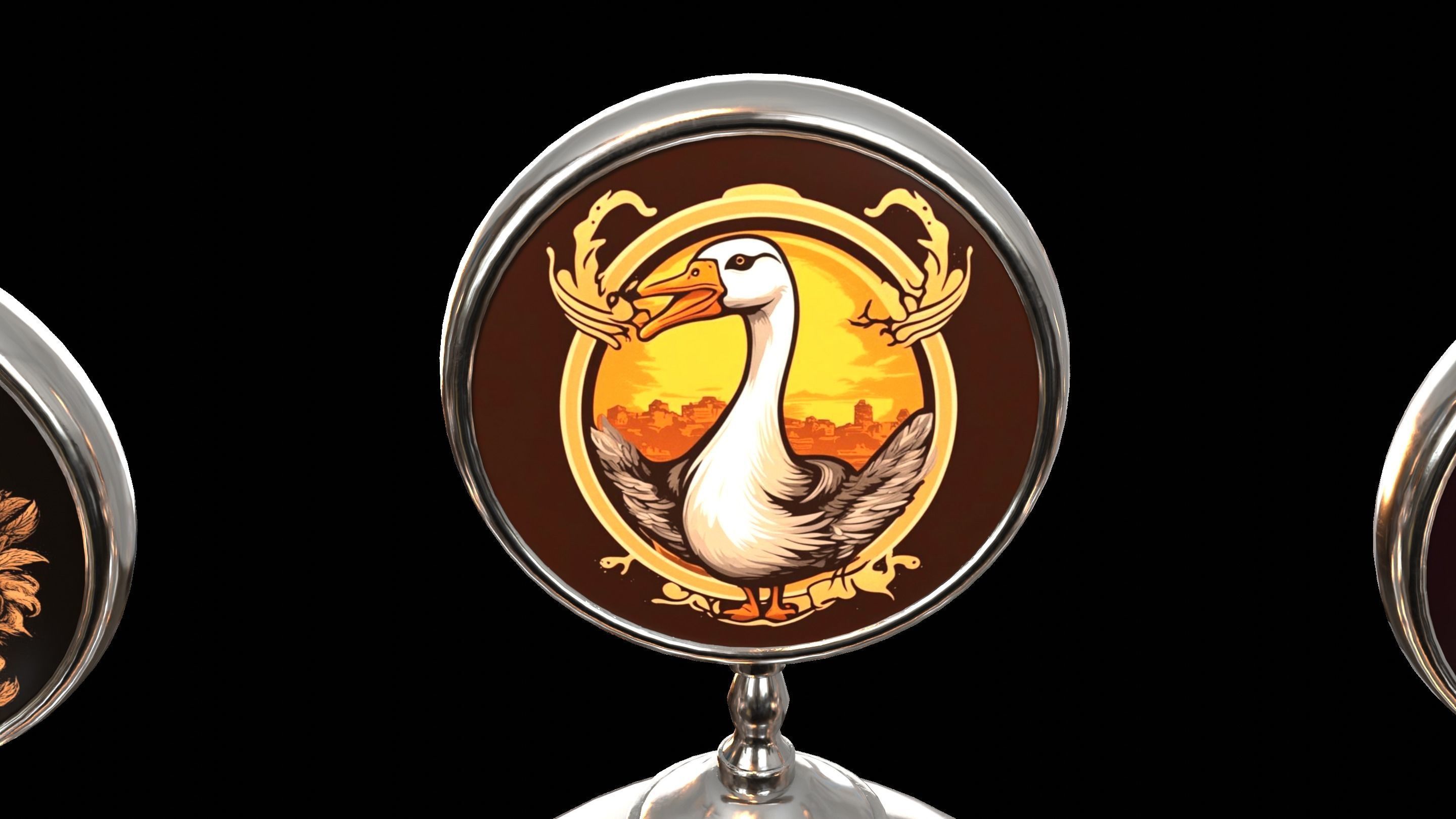 Bar Beer tap Low-poly 3D model_34