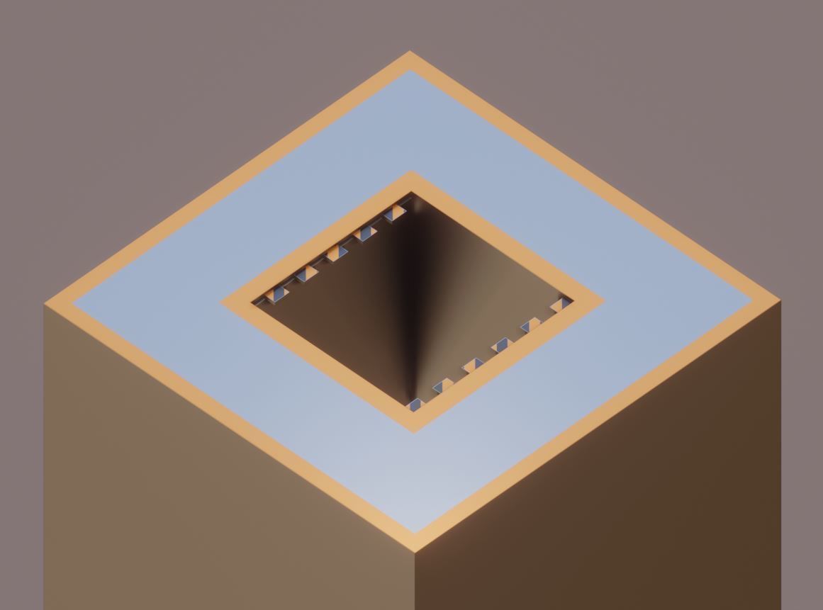 Animated Floor Elevator Low-poly 3D model_9