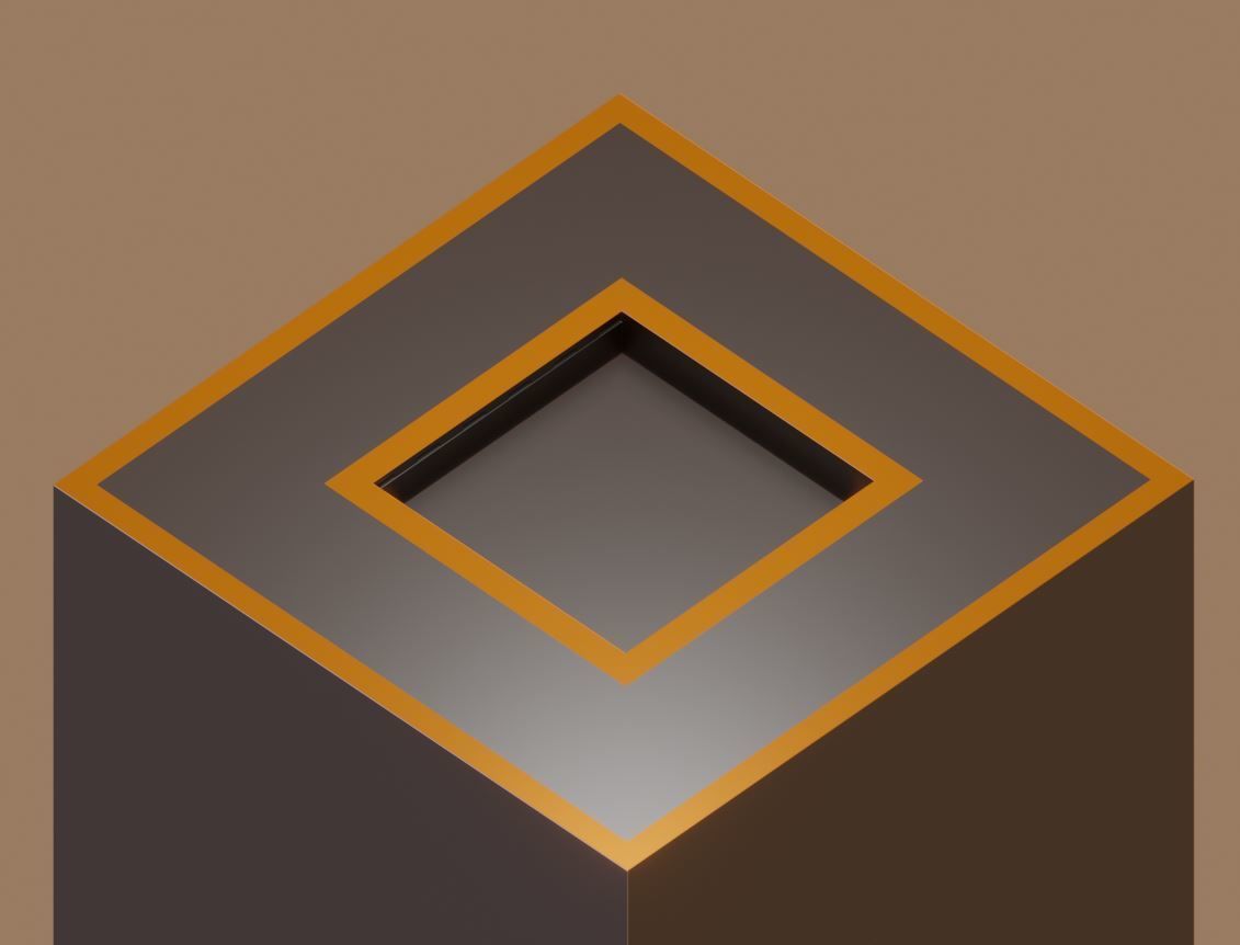 Animated Floor Elevator Low-poly 3D model_7