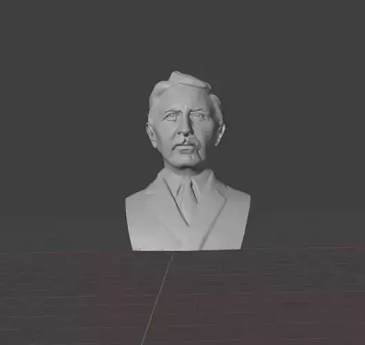 EM Forster  3D print model