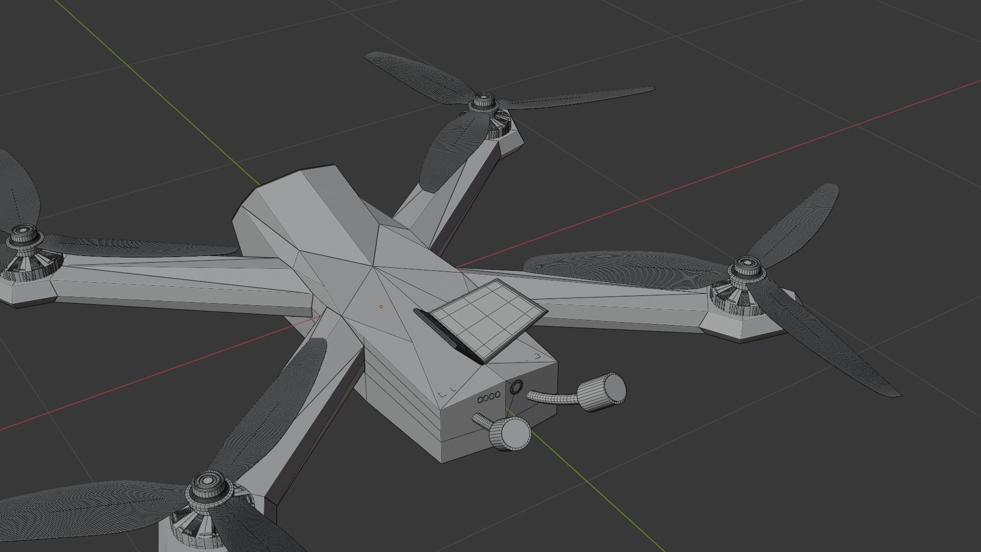 DRL Racer 4  Low-poly 3D model_16