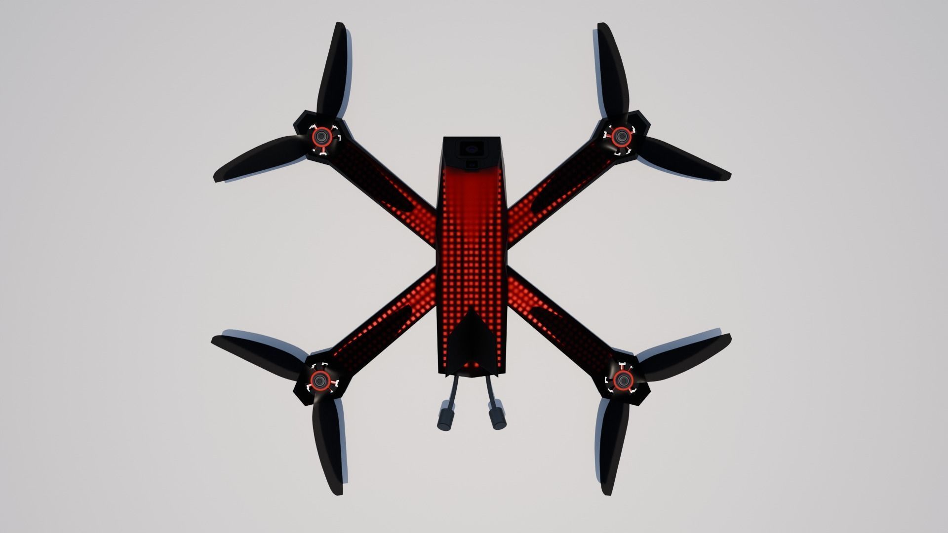 DRL Racer 4  Low-poly 3D model_2