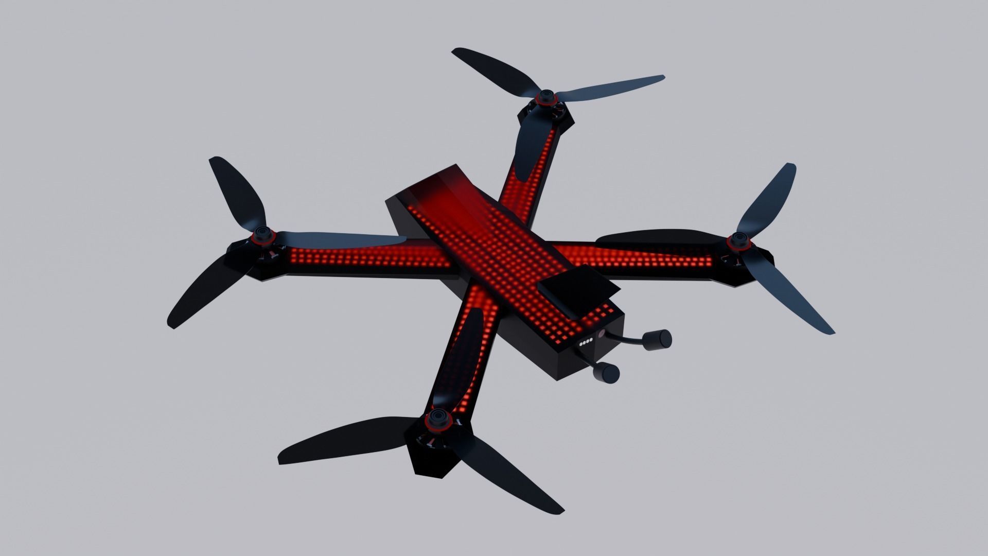 DRL Racer 4  Low-poly 3D model_3