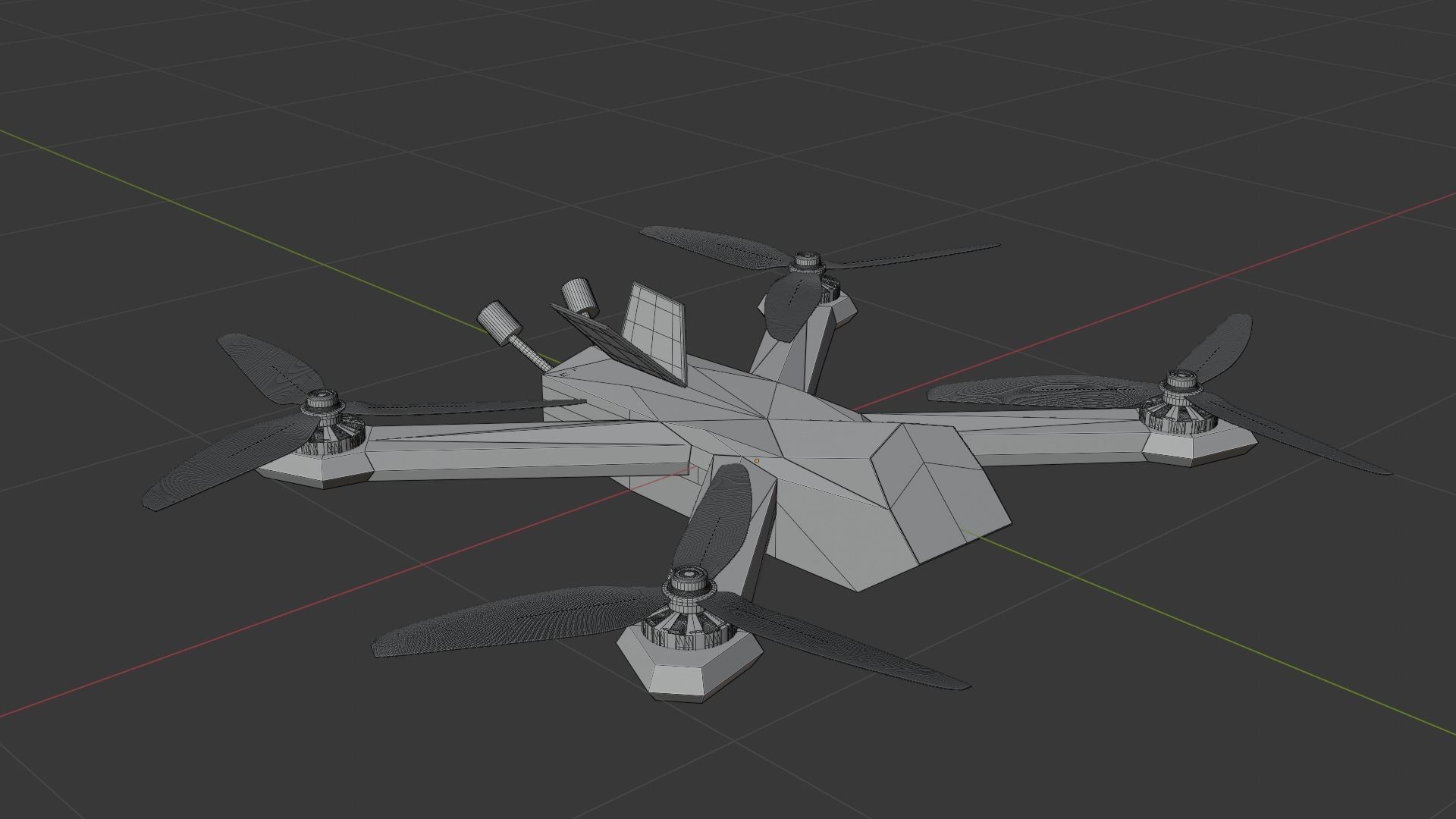 DRL Racer 4  Low-poly 3D model_13