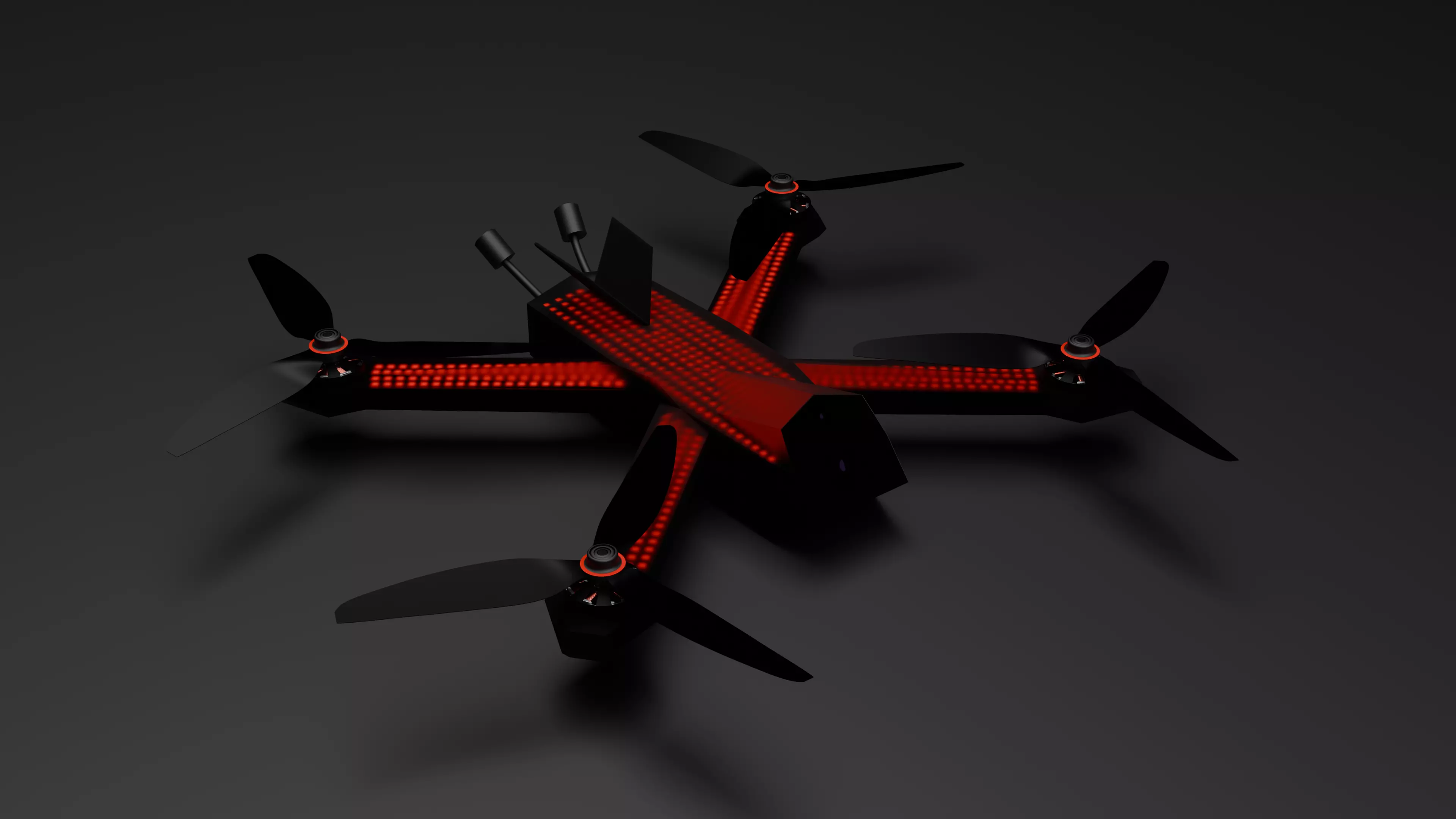 DRL Racer 4  Low-poly 3D model_0