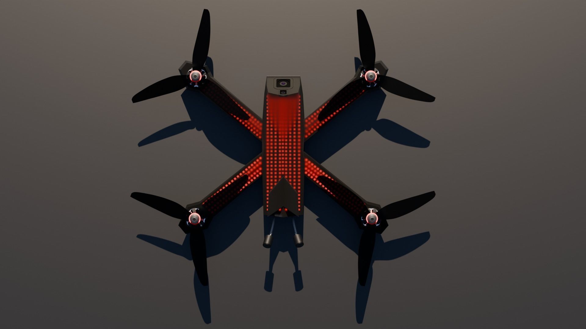 DRL Racer 4  Low-poly 3D model_1