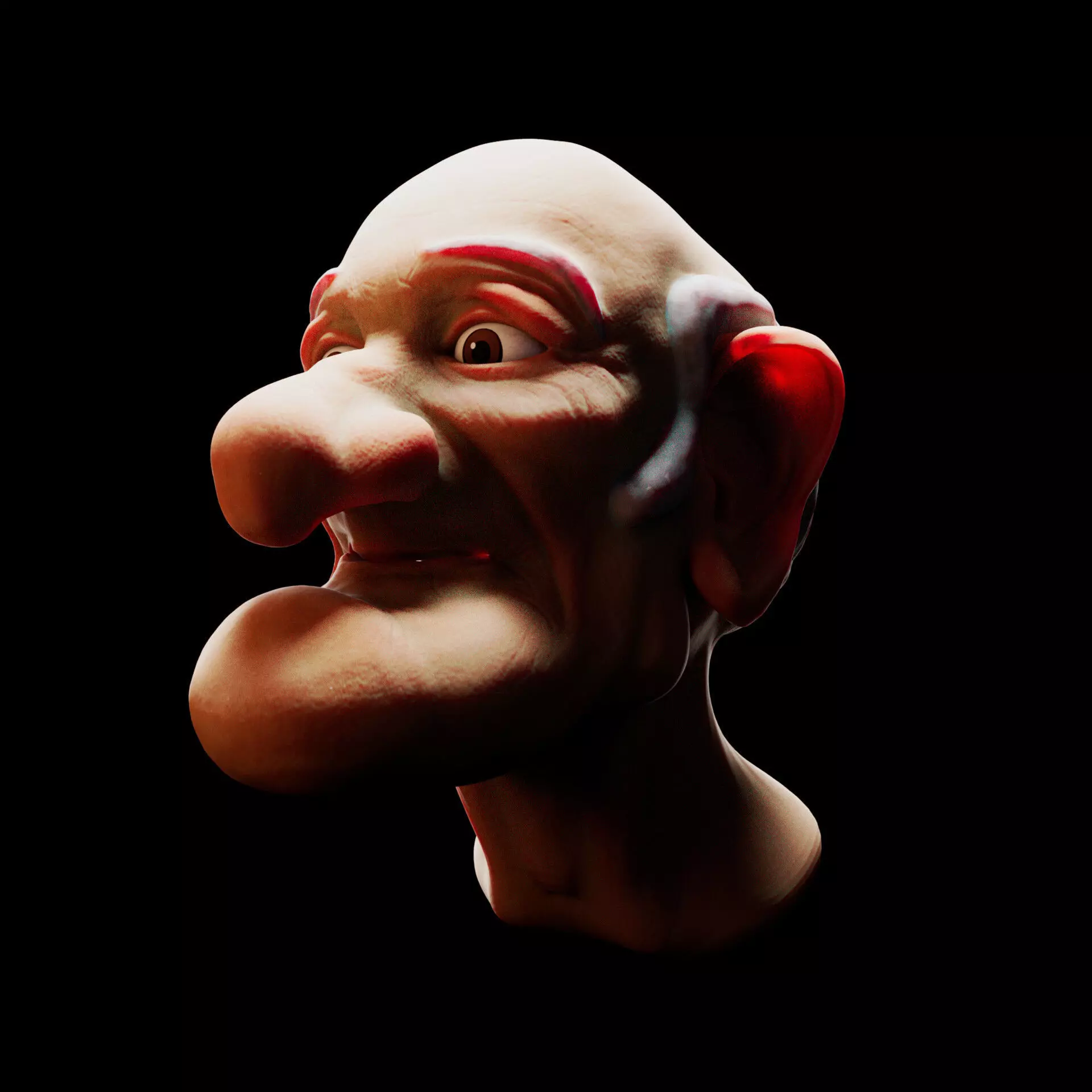 Old Man -Taruna Mhatara  3D model_0