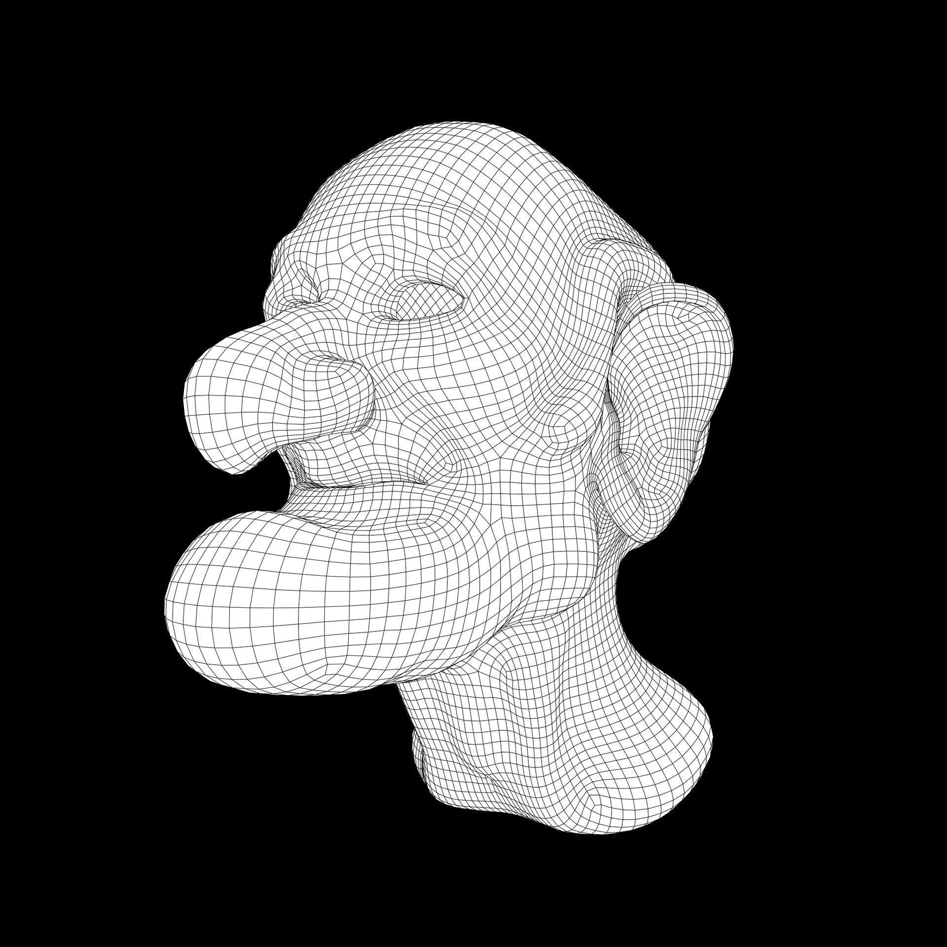 Old Man -Taruna Mhatara  3D model_3